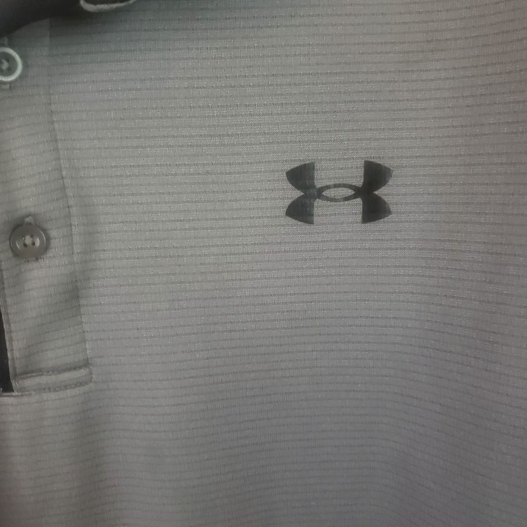 Under Armour Under Armour Shirt Mens XL Gray Polo Short Sleeve Loose Fit Heat Gear Golf Size US XL / EU 56 / 4 - 5 Thumbnail