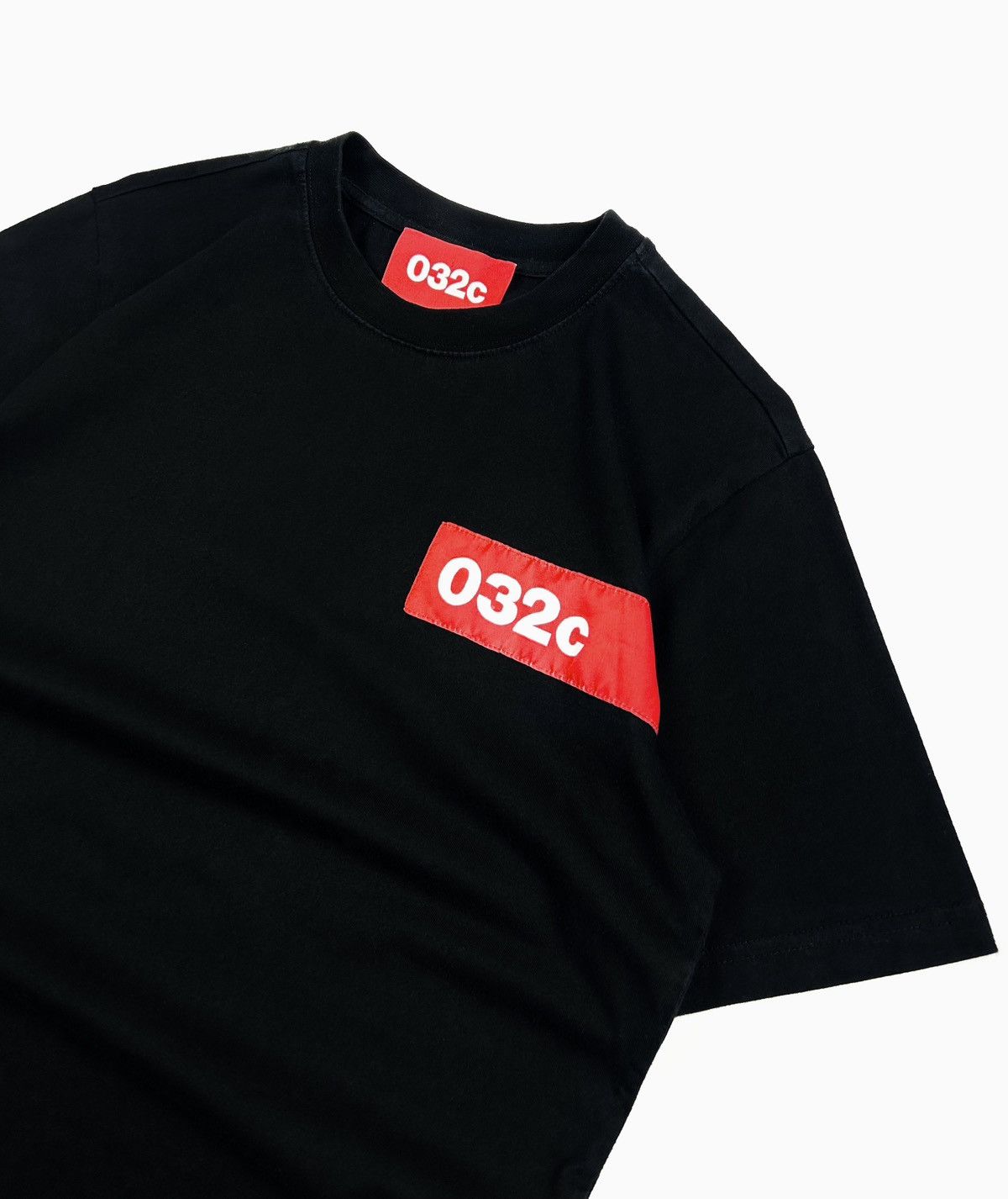 032c × Vintage 032C Cropped Tee embroidered logo Y2kT-shirt Size US M / EU 48-50 / 2 - 3 Thumbnail