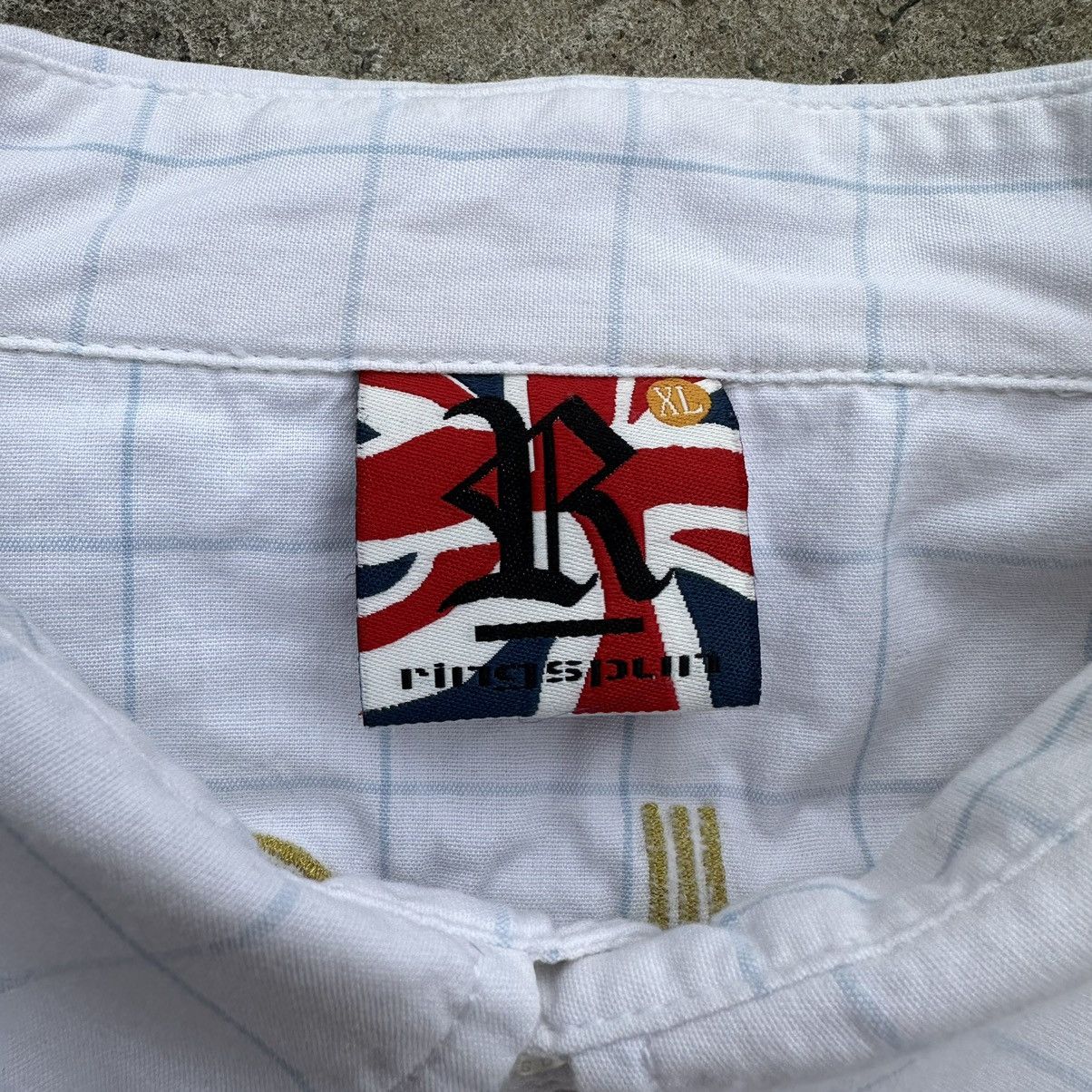 Designer × Vintage Vintage England Rap Mafia Style USA Shirt Button Up Y2K 00s Size US XL / EU 56 / 4 - 9 Thumbnail