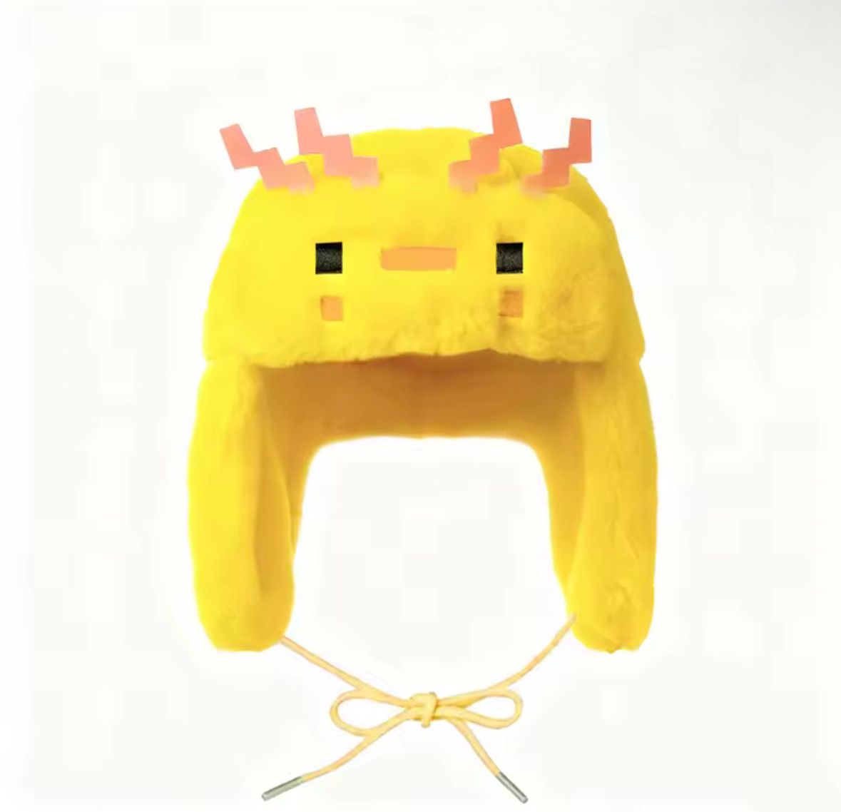 Japanese Brand Game Cartoon Anime Axolotl Ushanka Autumn Winter Warm Hat Size ONE SIZE - 1 Thumbnail