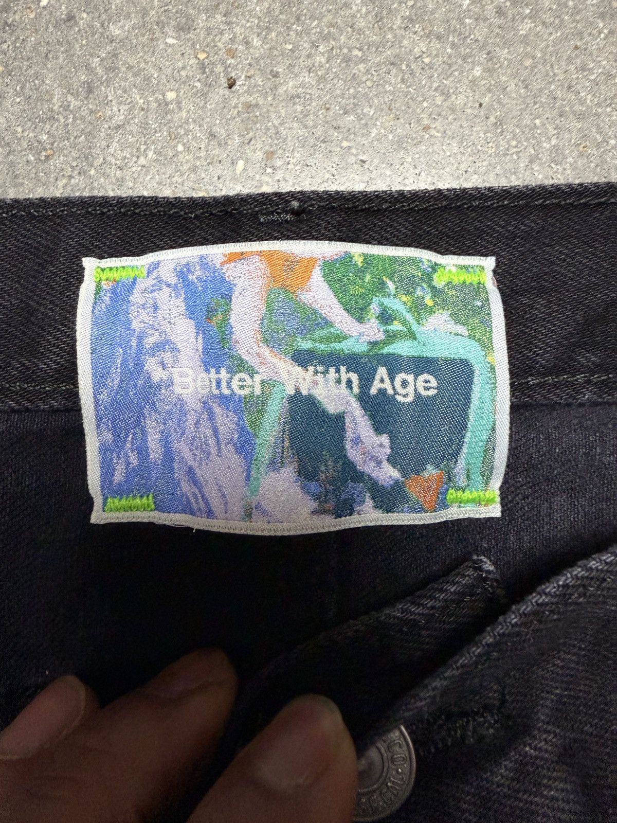 Better With Age Better With Age Incase You Forgot Jeans Black Size US 40 / EU 56 - 4 Thumbnail