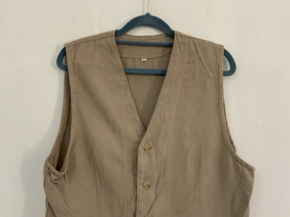 Japanese Brand Khaki Streetwear Japan Vest Size US L / EU 52-54 / 3 - 2 Thumbnail