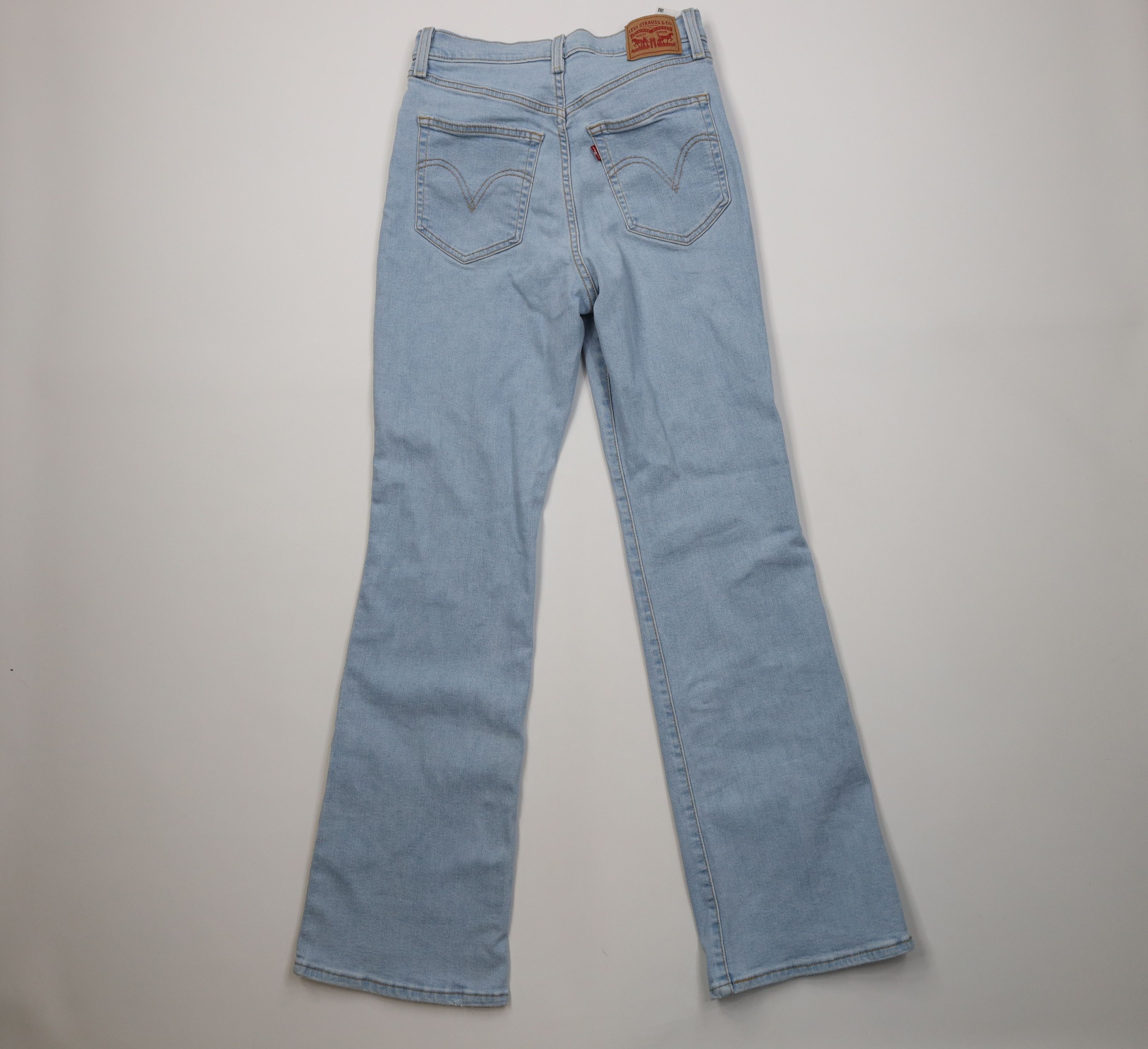 Levi's Vintage Y2K Levis Button Fly Ribcage Bootcut Wide Leg Jeans Size 30" / US 8 / IT 44 - 9 Thumbnail