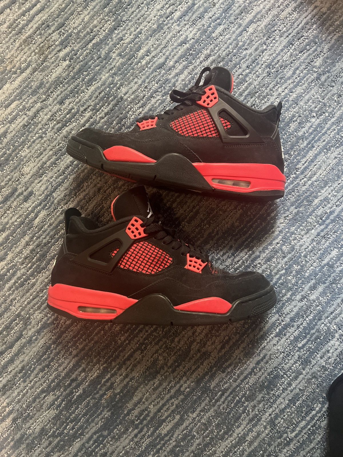 Jordan Brand × Nike Jordan 4 Red Thunder Size US 11.5 / EU 44-45 - 2 Thumbnail