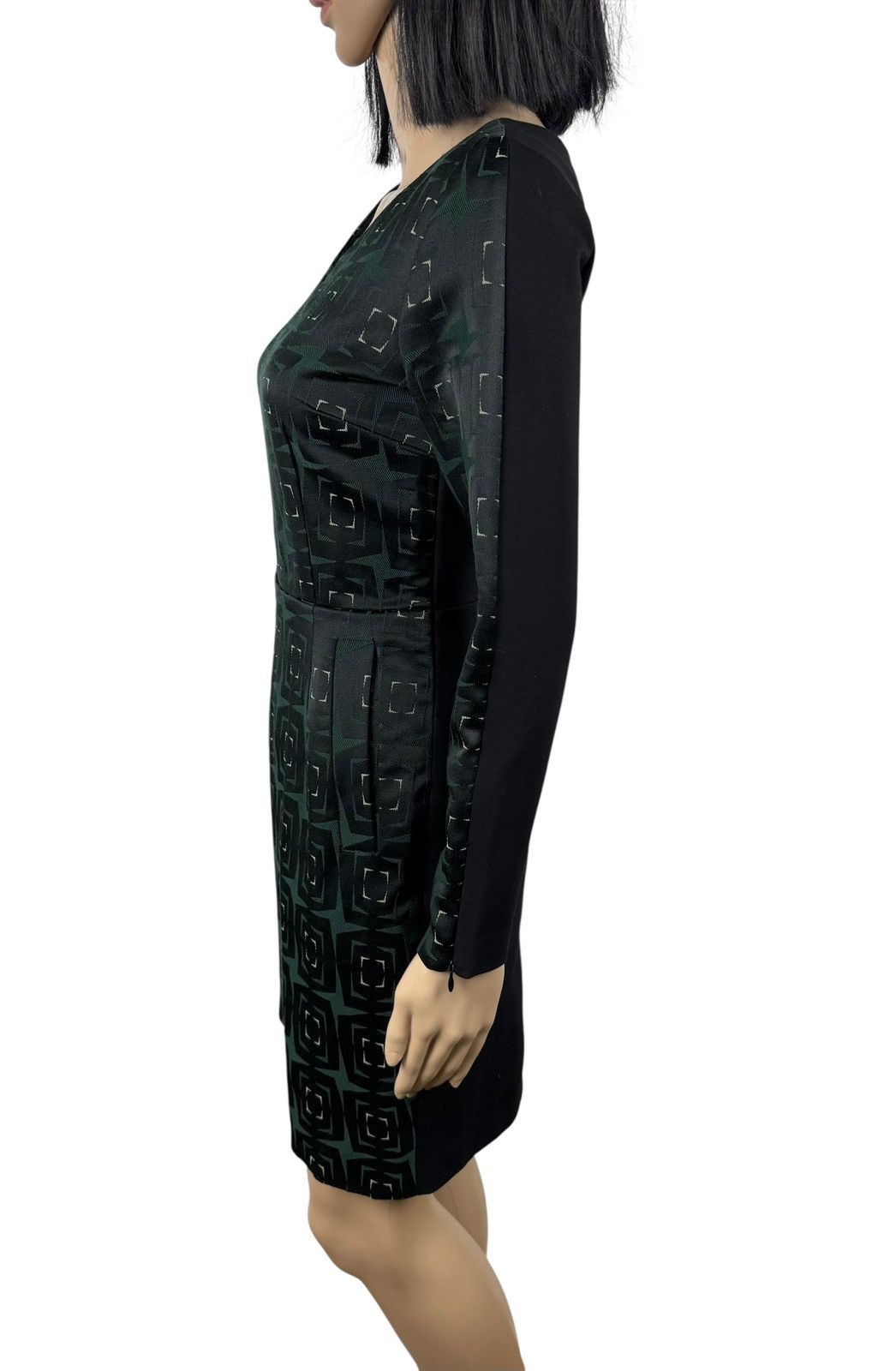 Baum und Pferdgarten Baum and Pferdgarten Printed Rayon Dress V-Neck DE34 IT40 Size S / US 4 / IT 40 - 6 Thumbnail