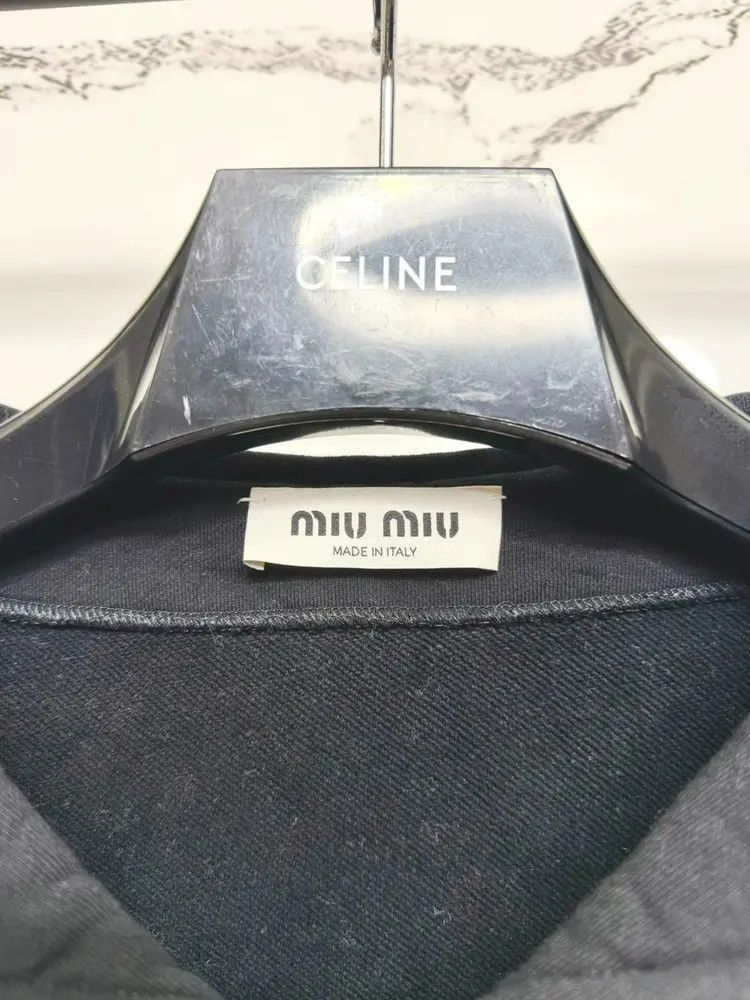 Miu Miu Miu Miu 24SS Logo Pattern Hoodie Size US M / EU 48-50 / 2 - 4 Thumbnail