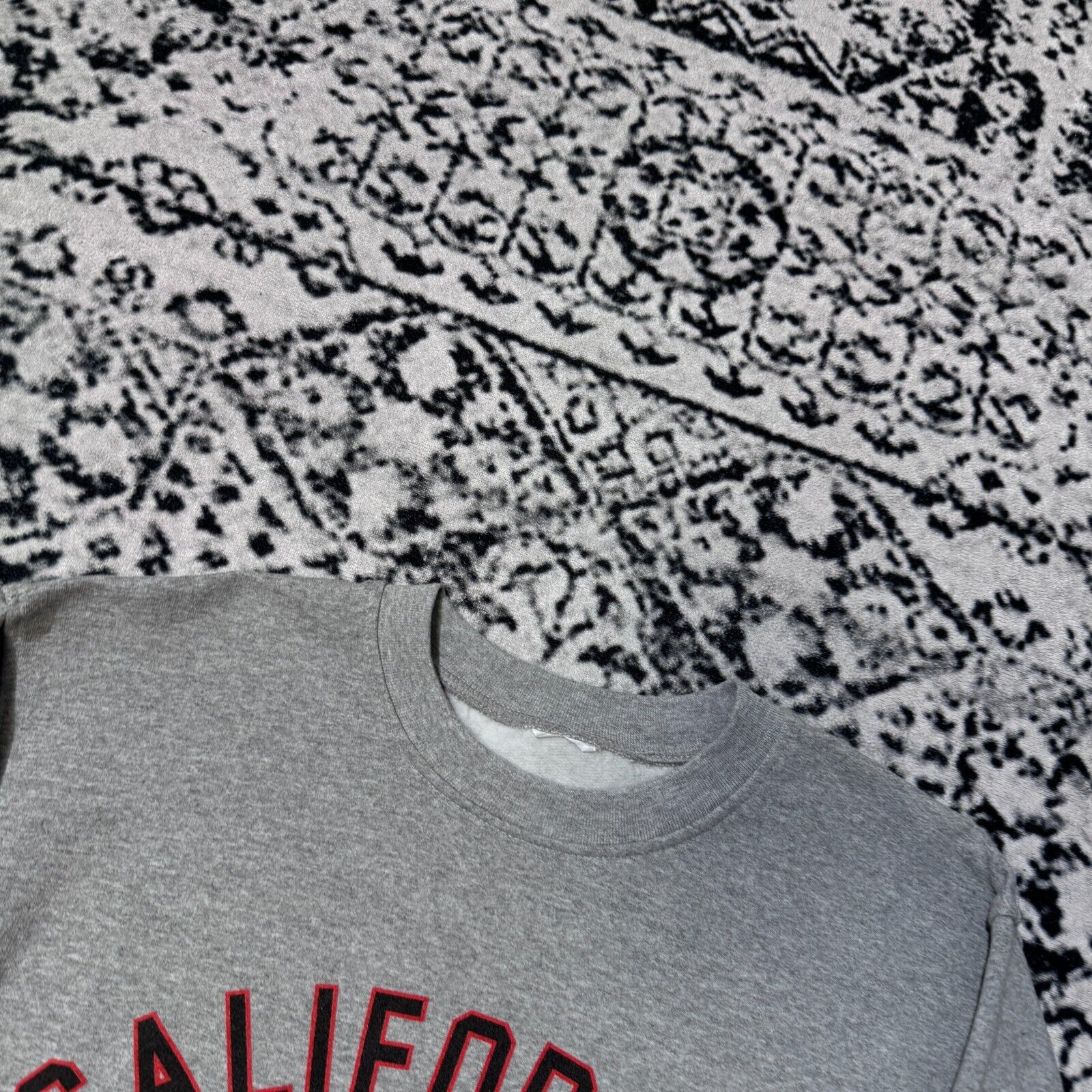 Vintage Vintage Gray Cotton Crewneck Size S California West Coast Size US S / EU 44-46 / 1 - 8 Thumbnail