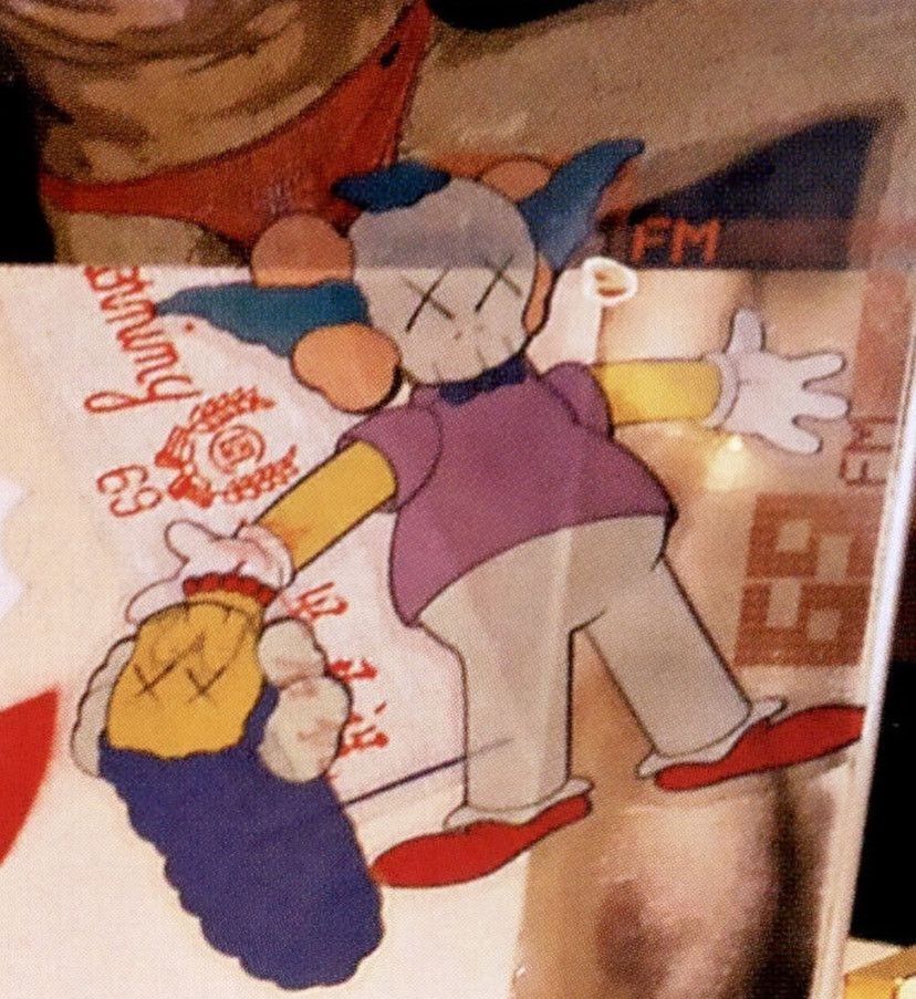 Kaws 🔥1999 Hectic x kaws x Kimpson Krusty the Clown Smoking Size US M / EU 48-50 / 2 - 10 Thumbnail