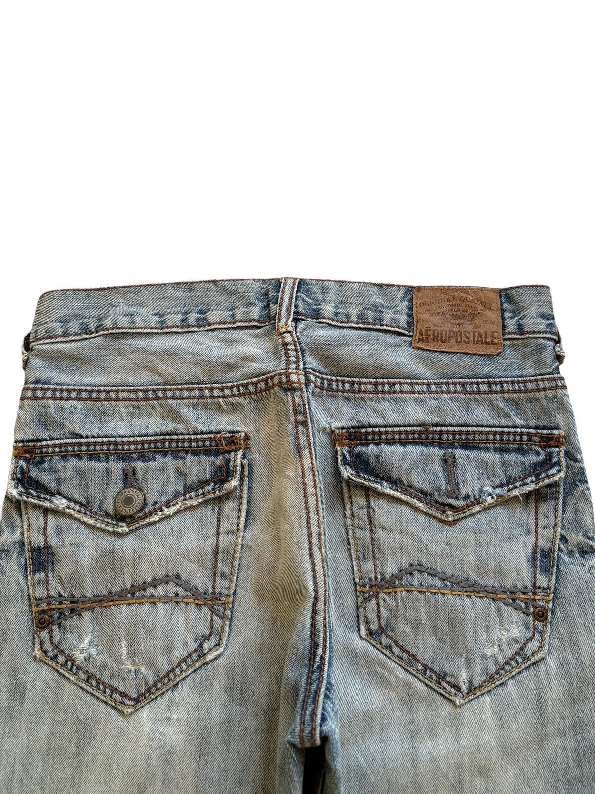 Japanese Brand Vintage Japanese Brand Patches Faded Wash Bootcut Jeans Size US 29 - 8 Thumbnail