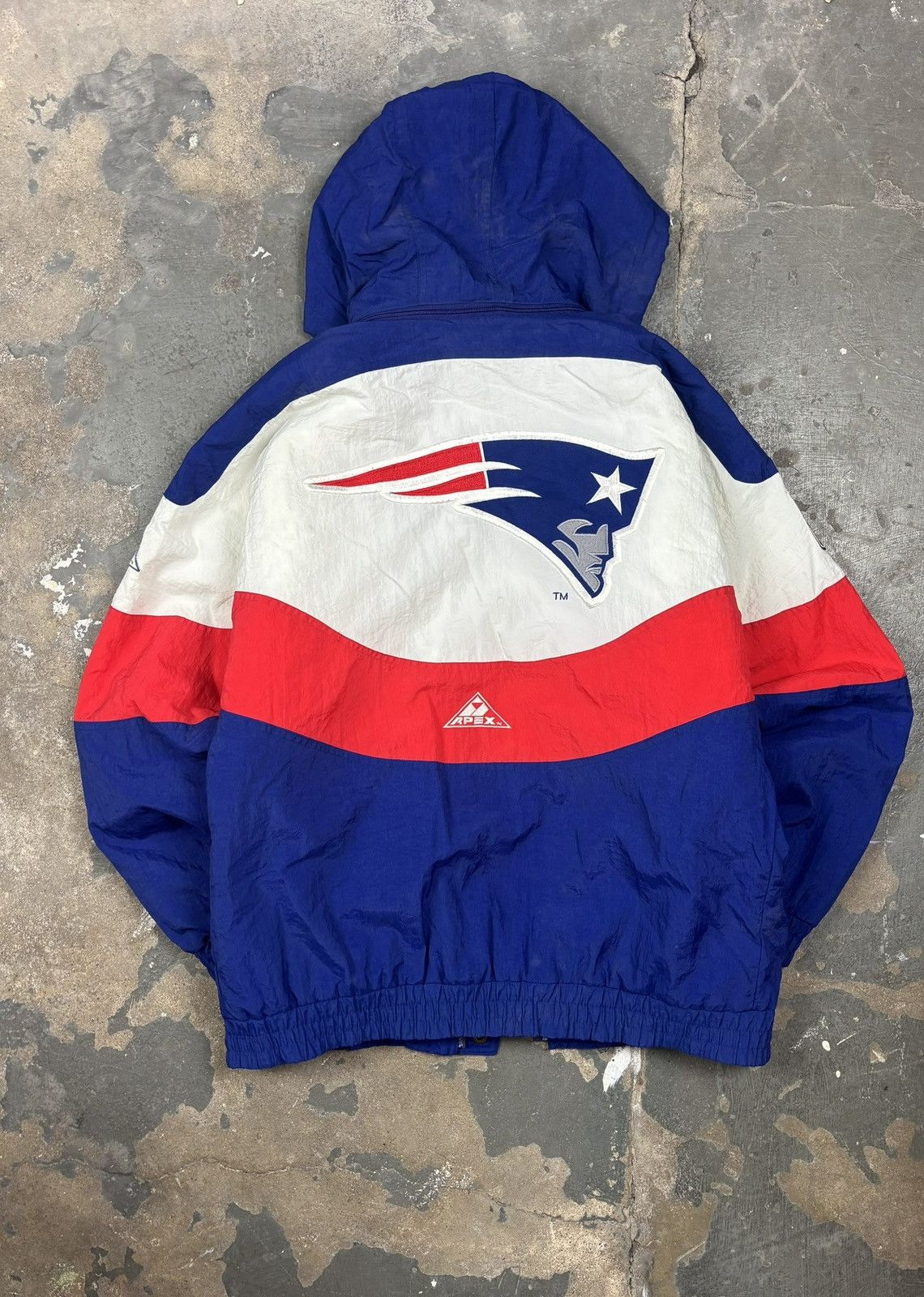 Apex One Vintage New England Patriots Puffer Jacket 90s NFL Pro Line Size US M / EU 48-50 / 2 - 2 Thumbnail