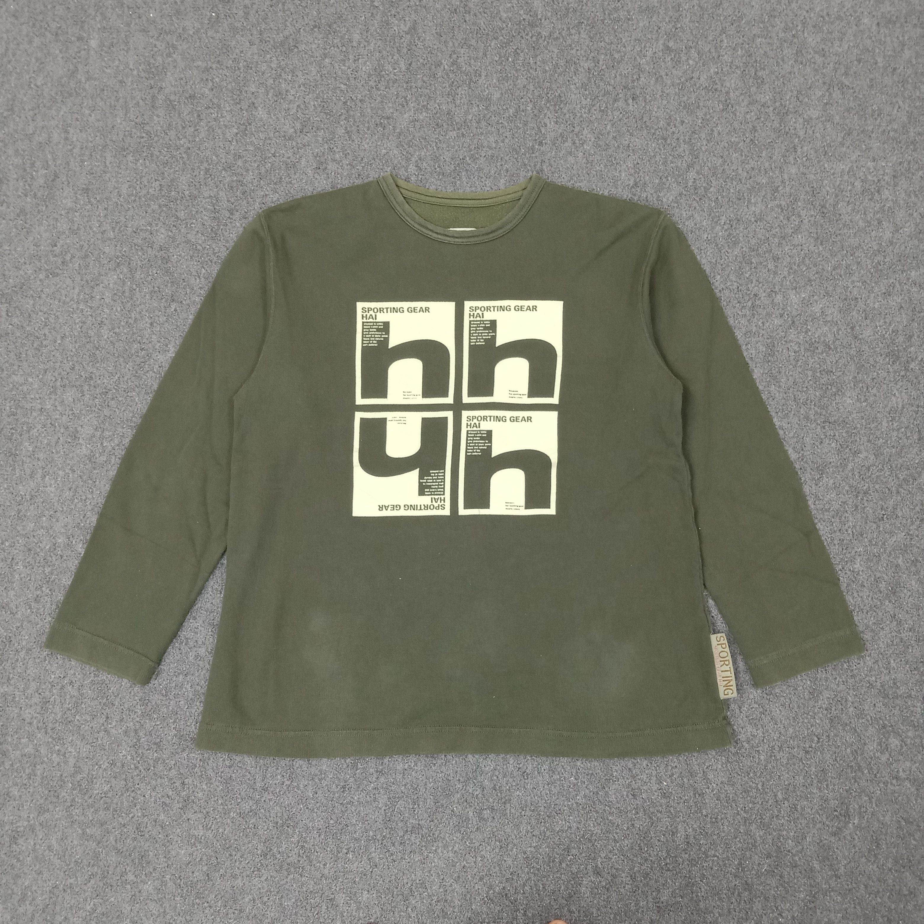Hai Sporting Gear Hai Sporting Gear by Issey Miyake Japan Brand Tshirt C249N28 Size US L / EU 52-54 / 3 - 1 Thumbnail