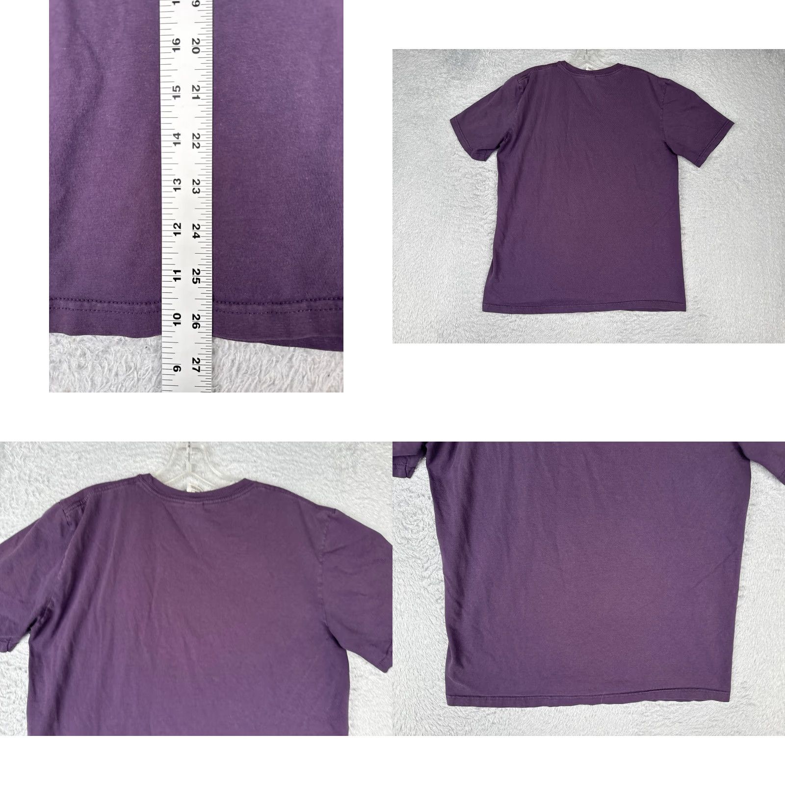 The North Face The North Face Shirt Men Medium Purple Short Sleeve Crew Neck Cotton Blend READ Outdoor Mens Size US M / EU 48-50 / 2 - 9 Thumbnail