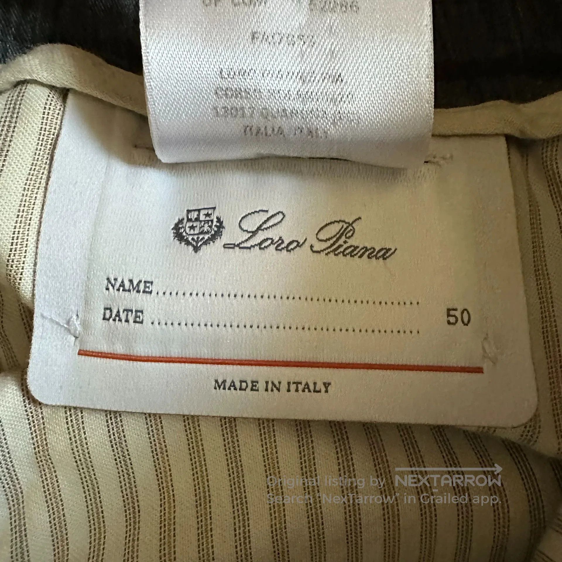 Loro Piana Loro Piana Wool Casual Trousers with Checks. Size US 34 / EU 50 - 6 Thumbnail