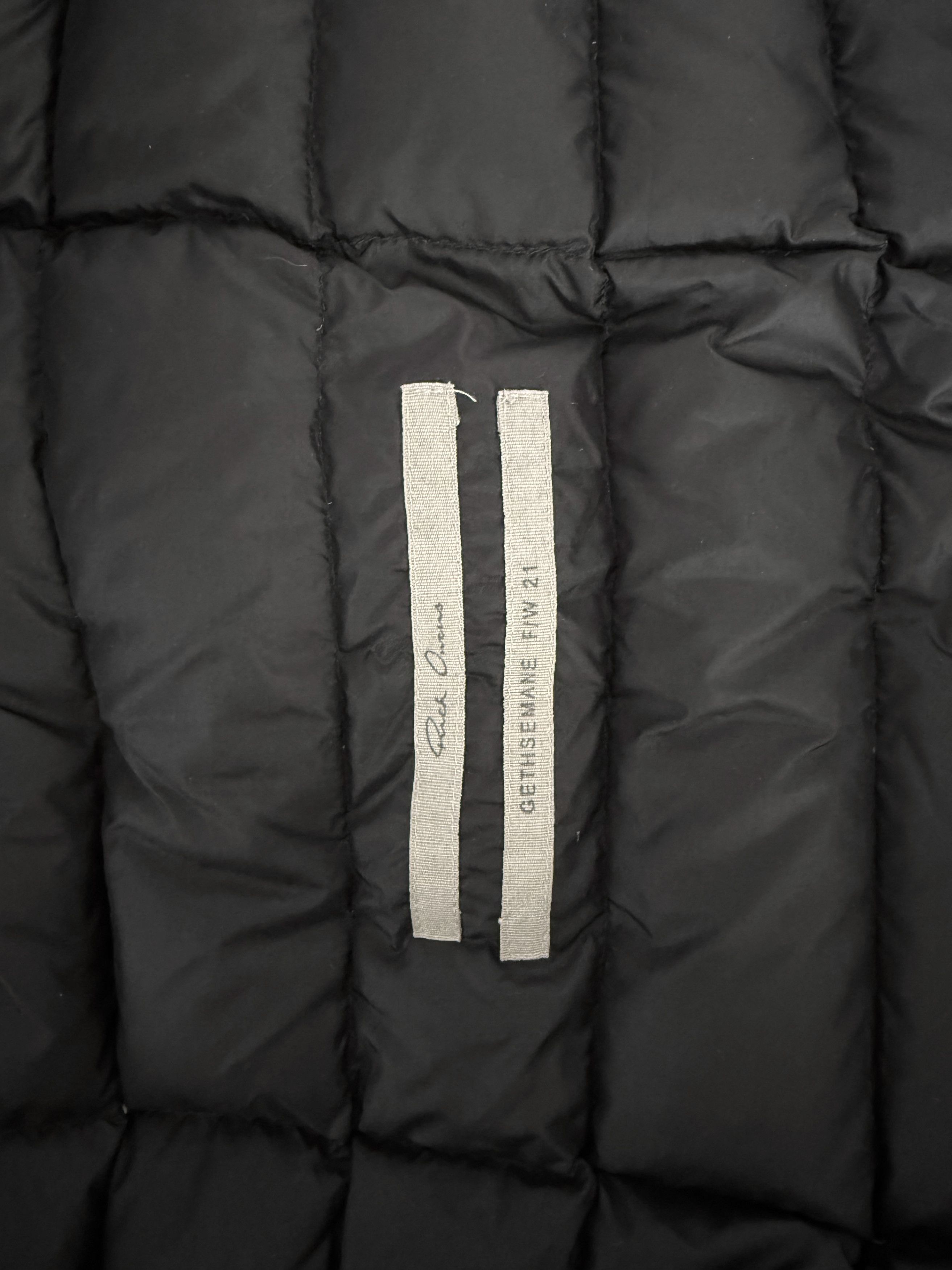 Rick Owens Black Down Liner Coat Size US M / EU 48-50 / 2 - 5 Thumbnail