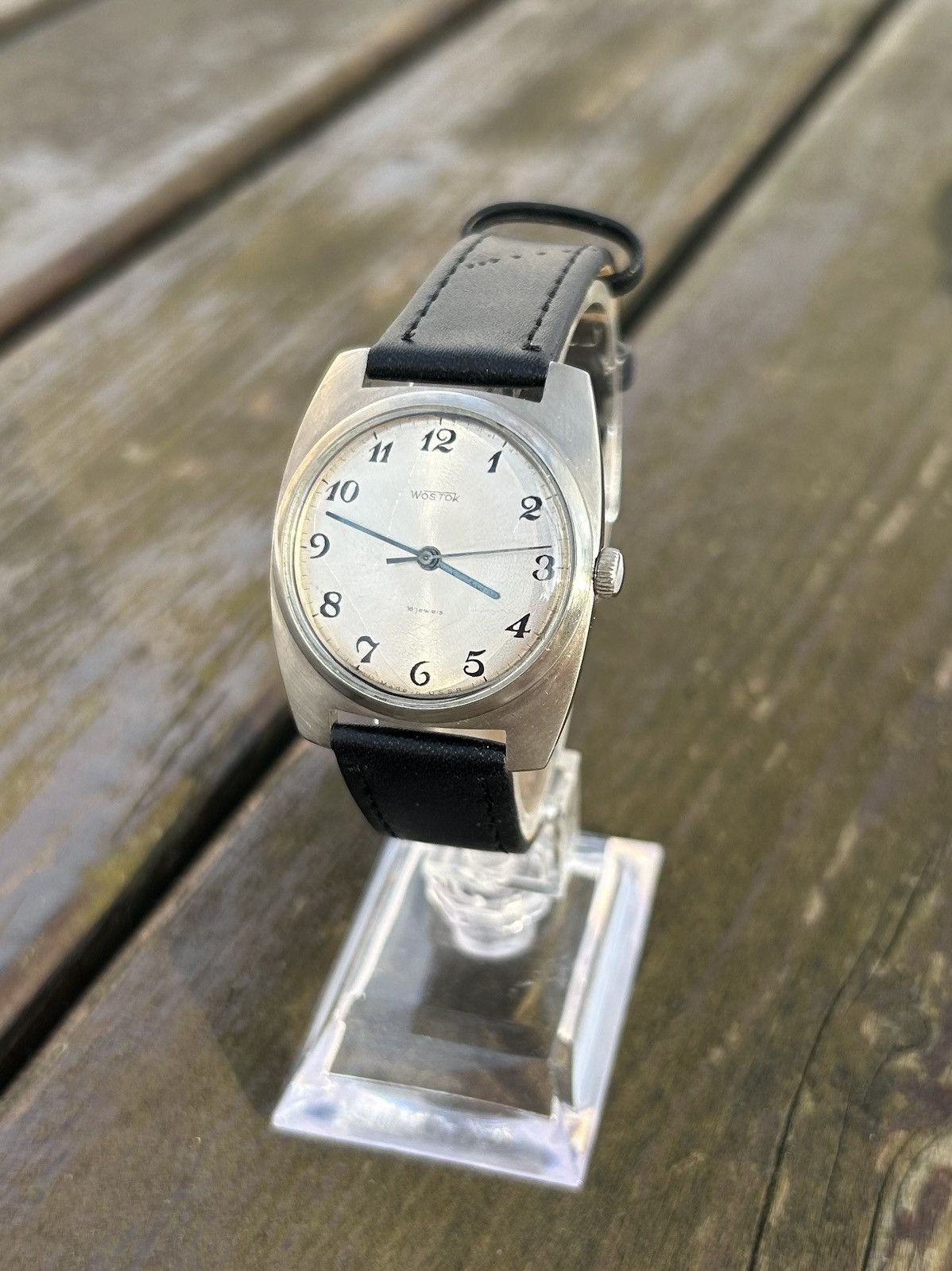 Vintage Vintage Watch Soviet USSR Mechanical Wostok Hand Winding Size ONE SIZE - 3 Thumbnail