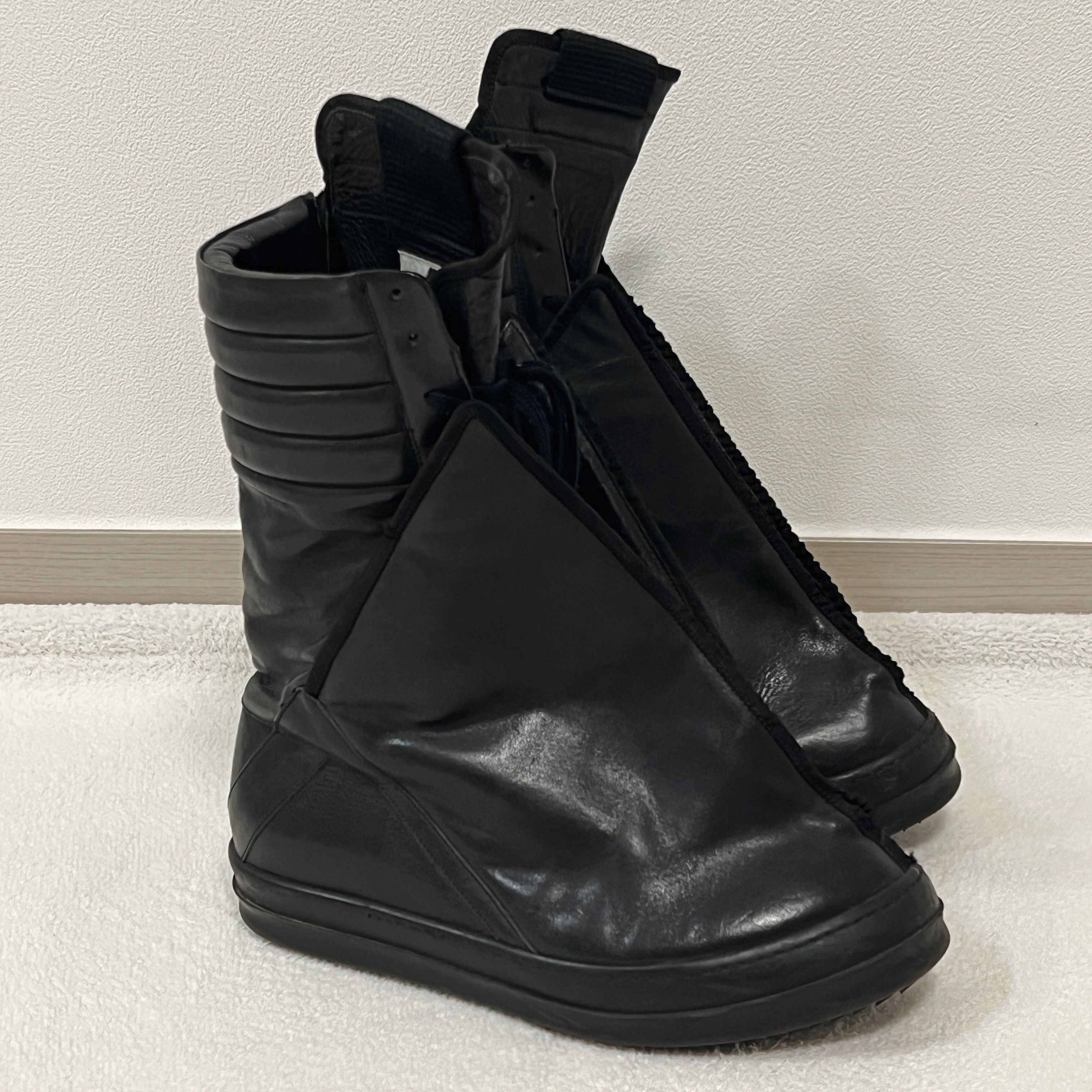Rick Owens Rick Owens SS11 “ANTHEM” TURBO GEOBASKET HOOF DUNKS Size US 8 / EU 41 - 2 Thumbnail