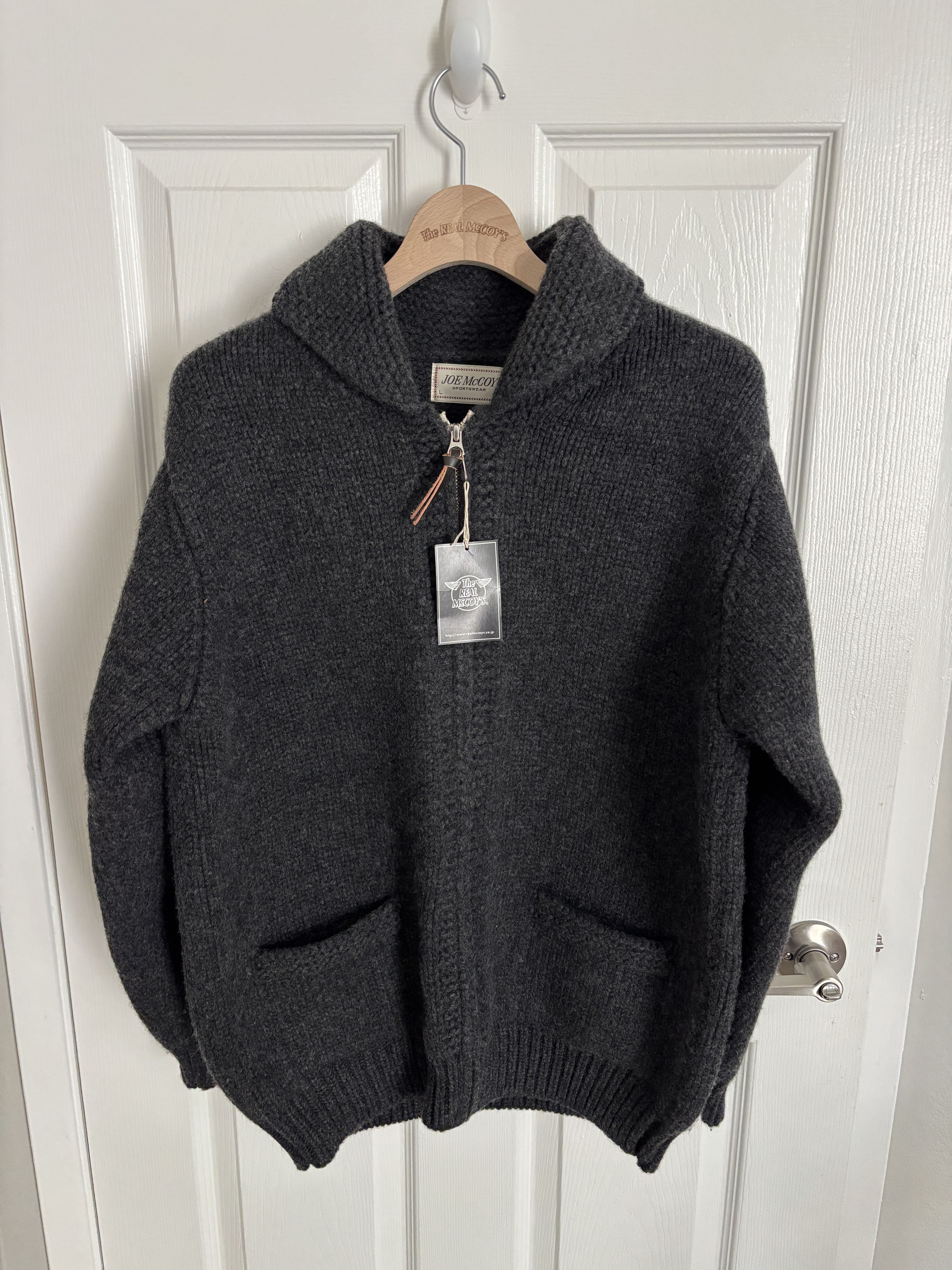 The Real McCoy's The Real McCoy's MC21113 Heavy Wool Cashmere Sweater Chale Size US L / EU 52-54 / 3 - 2 Thumbnail