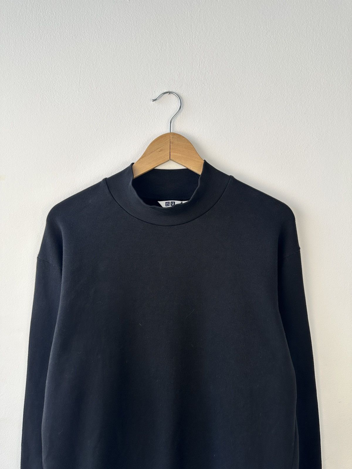 Uniqlo UNIQLO U Lemaire Black Turtleneck Sweatshirt Pullover Jumper Size US S / EU 44-46 / 1 - 5 Thumbnail