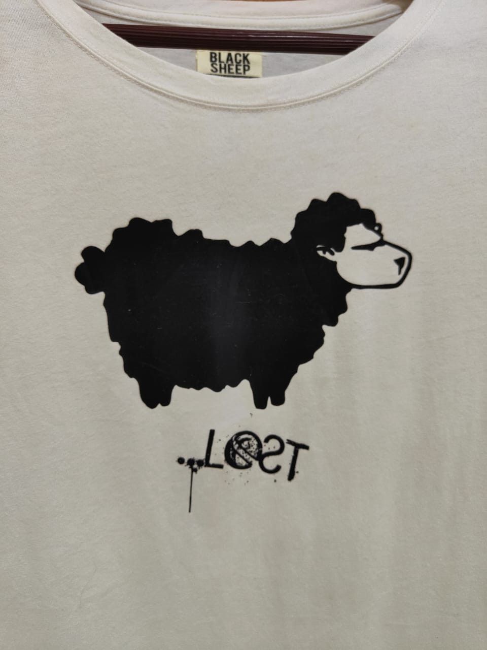 Vintage skate vintage LOST ENTERPRISES BLACK SHEEP TEE Size US L / EU 52-54 / 3 - 2 Thumbnail