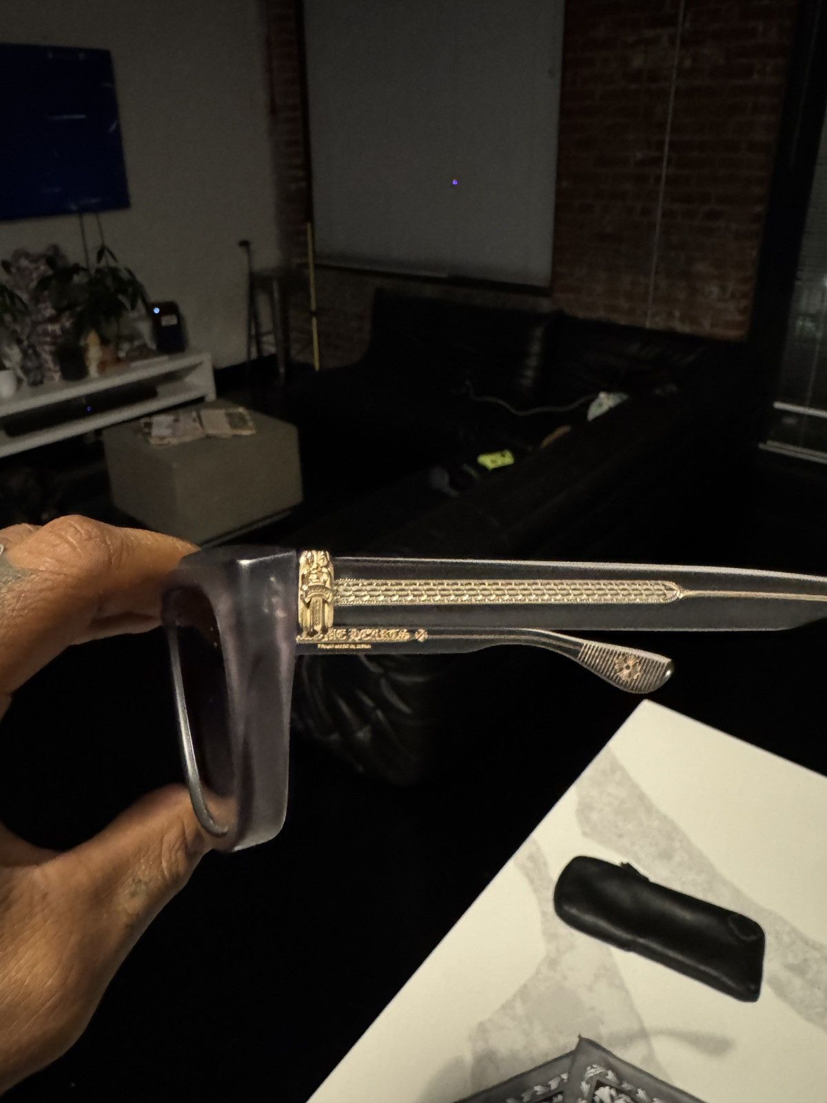 Chrome Hearts Chrome Hearts OPTITCAL Frames Size ONE SIZE - 4 Thumbnail