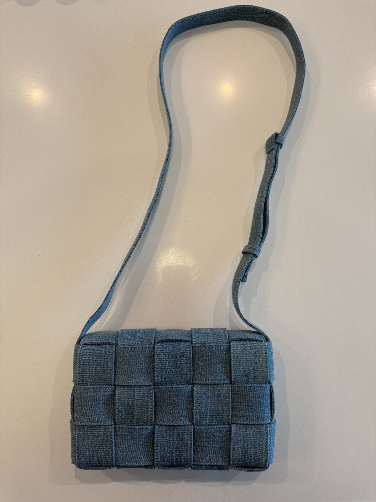 Bottega Veneta RARE Bottega Veneta Denim Cassette Bag Size ONE SIZE - 3 Thumbnail