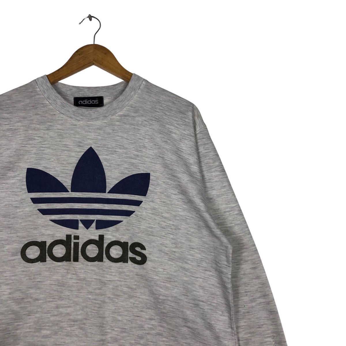 Adidas × Japanese Brand × Vintage Adidas Trefoil Vintage Sweatshirt 90s collection Large Size US M / EU 48-50 / 2 - 5 Thumbnail