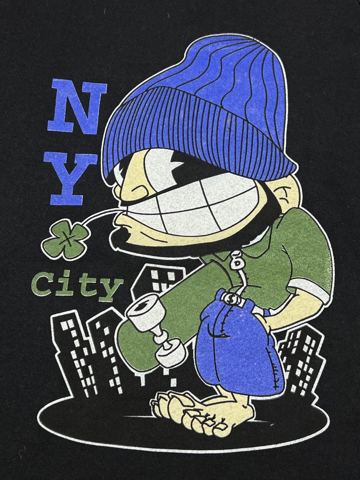 Rap Tees × Vintage Vintage 1990 NY RAP CITY Y2K Style Rare Sweatshirt Size US M / EU 48-50 / 2 - 3 Thumbnail