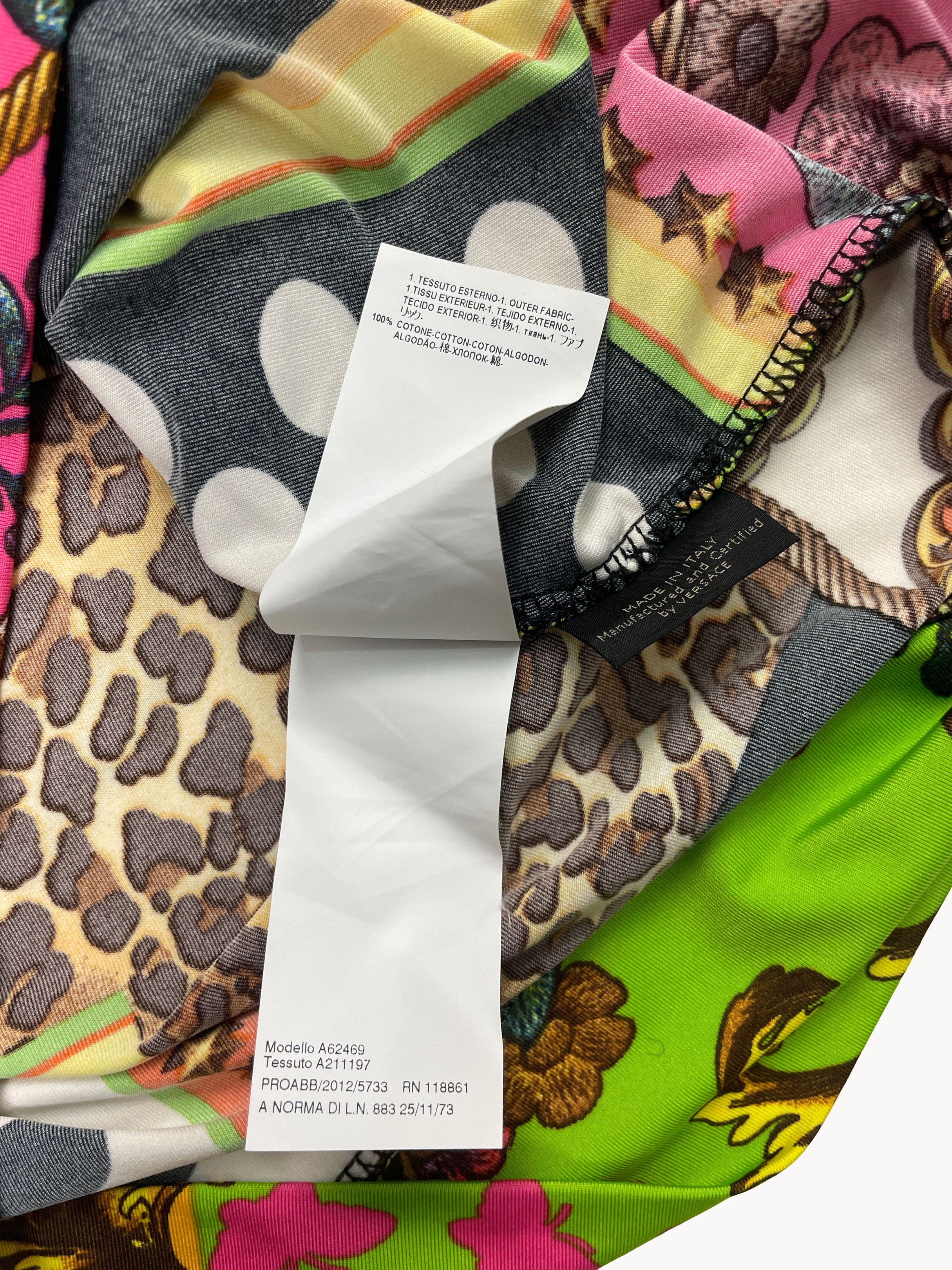 Versace Archival Versace Tribute Collection Collage Mini Dress IT 38 Size XS / US 0-2 / IT 36-38 - 8 Thumbnail