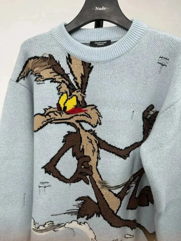 Calvin Klein 205W39NYC CK 205W39NYC by Raf Simons 18AW Looney Tunes Knitwear Size US S / EU 44-46 / 1 - 3 Thumbnail