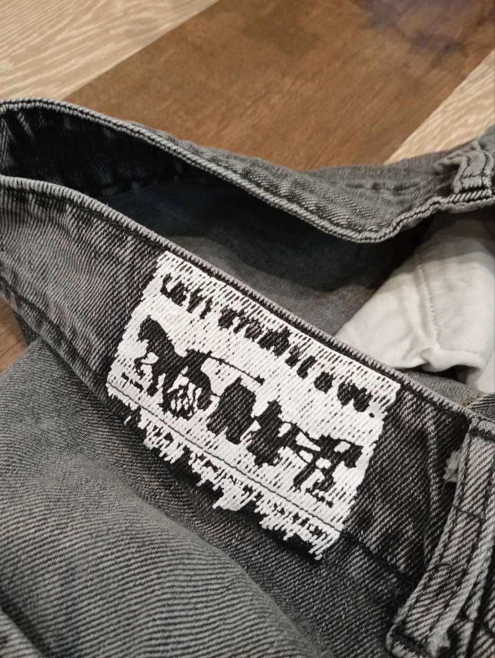 Levi's LEVI'S ENGINEERED DISTRESSED JEANS - SIZE 34 BLACK Size US 34 / EU 50 - 8 Thumbnail