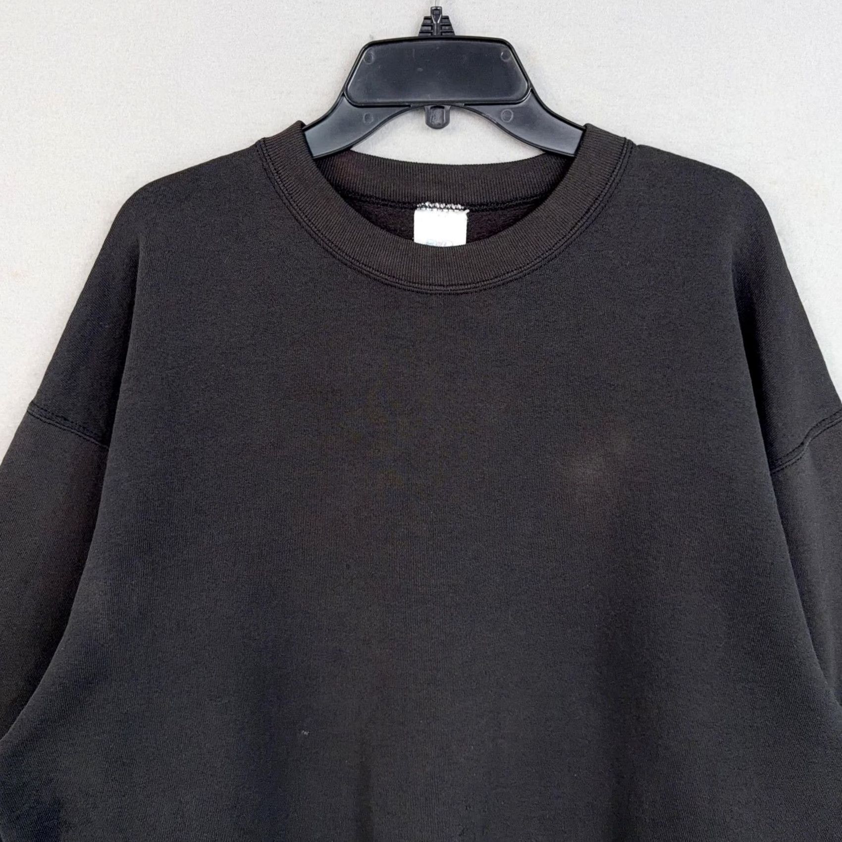 Vintage VINTAGE BVD Sweatshirt Mens 2XL Black Crewneck Pullover Fleece Blank Grunge Classic 90s Men Womens? Size US XXL / EU 58 / 5 - 2 Thumbnail