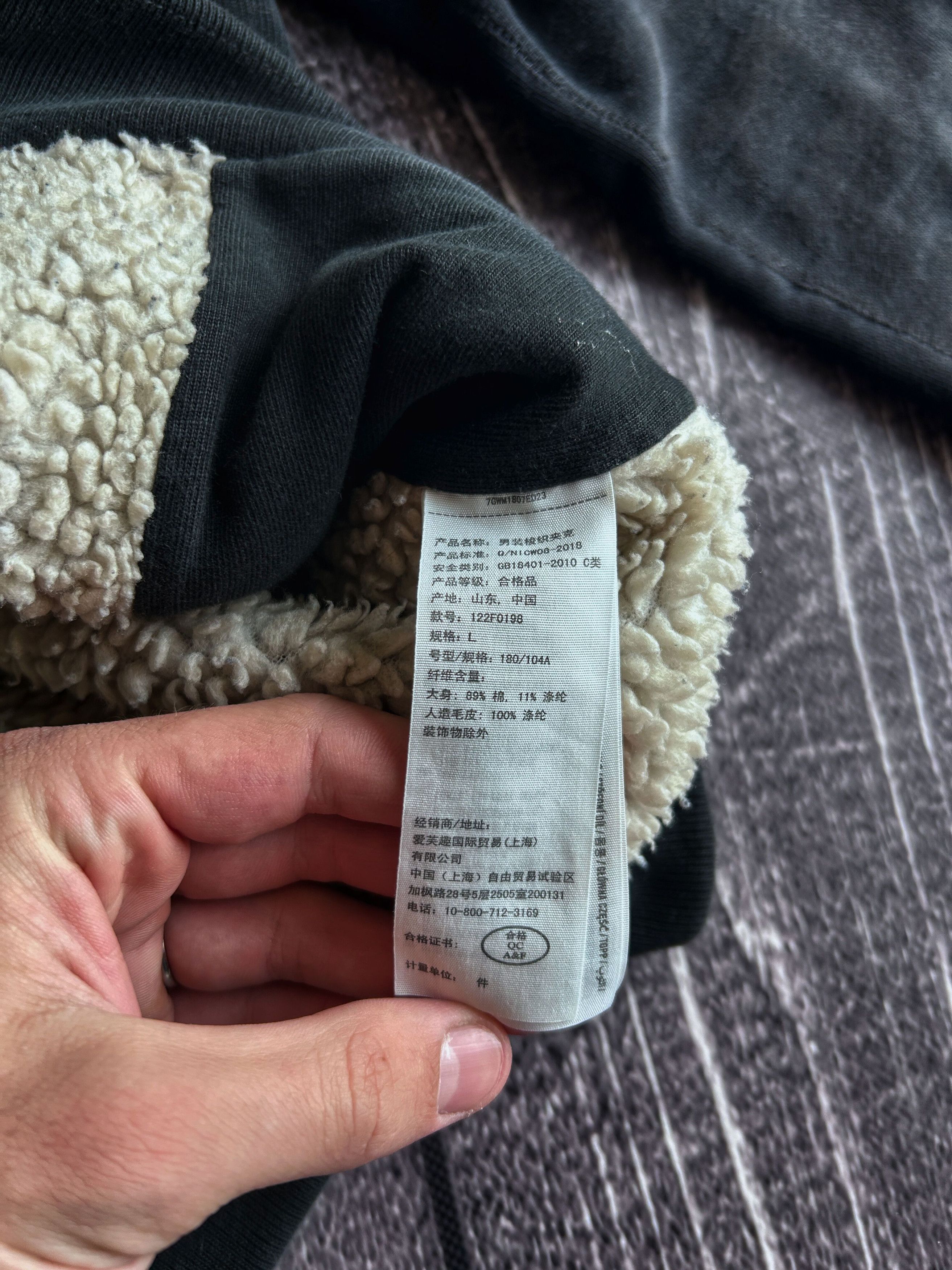 Abercrombie & Fitch Abercrombie Sherpa Lined Zip Hoodie Black Y2K Jacket Size US M / EU 48-50 / 2 - 6 Thumbnail