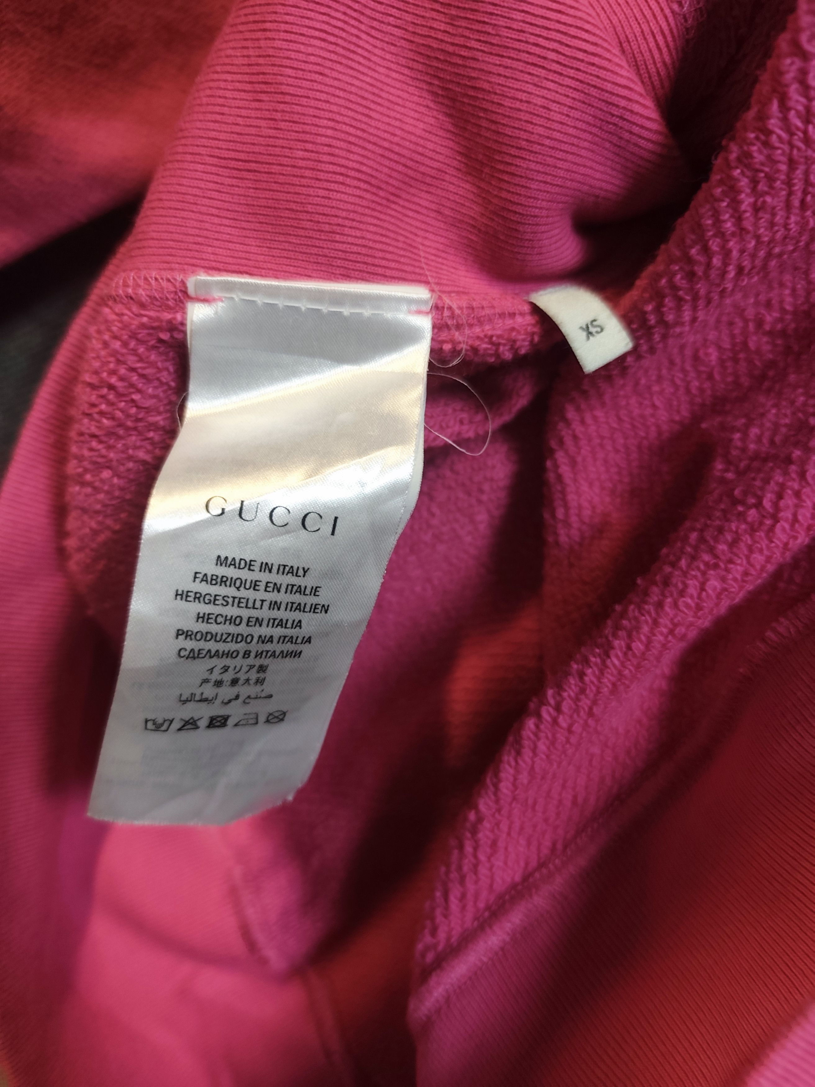 Gucci Gucci Pink Sweatshirt Size US S / EU 44-46 / 1 - 7 Thumbnail