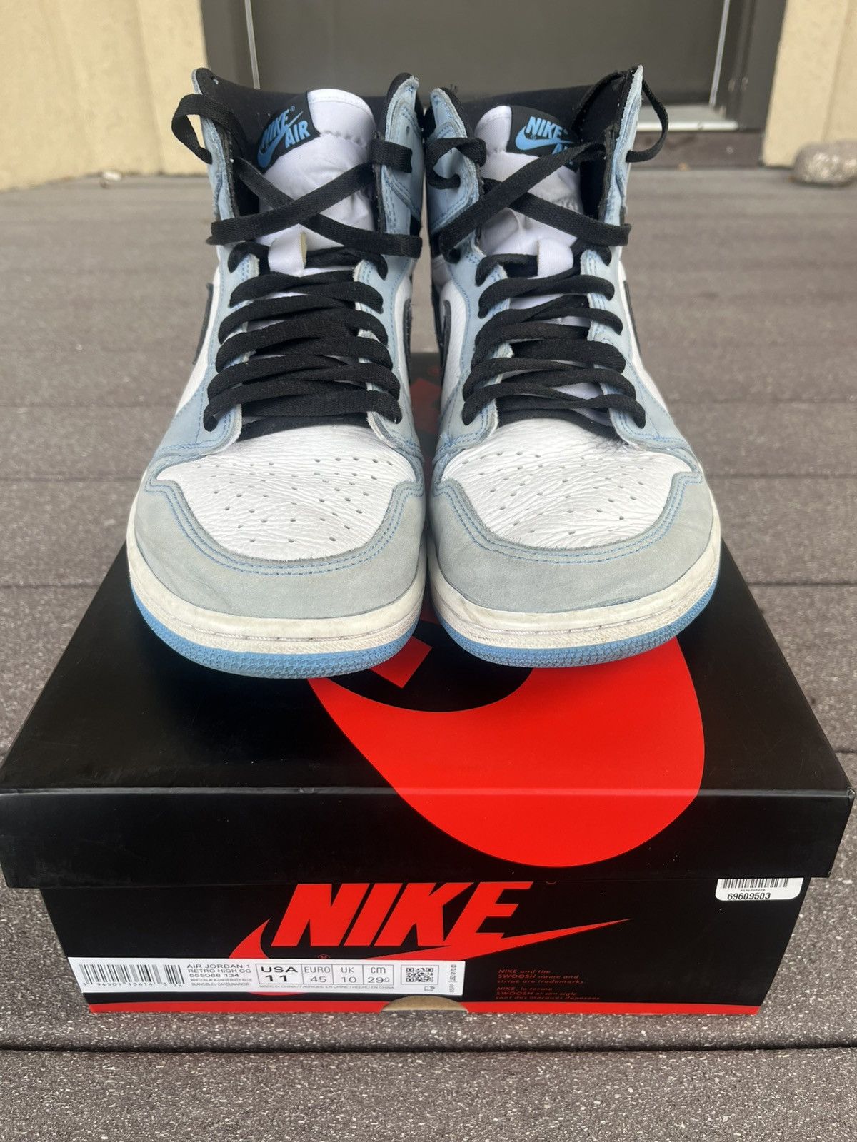 Jordan Brand Air Jordan 1 Retro High “University Blue” Size US 11 / EU 44 - 9 Thumbnail