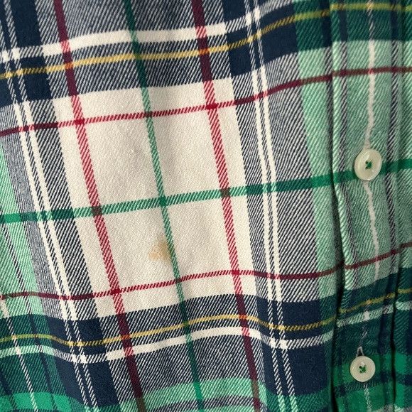 Ben Sherman Plectrum by Ben Sherman Green Plaid Flannel With Lining sz S Size US S / EU 44-46 / 1 - 2 Thumbnail
