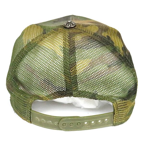 Chrome Hearts Chrome Hearts "Fuck" Camo Trucker Hat Size ONE SIZE - 3 Thumbnail