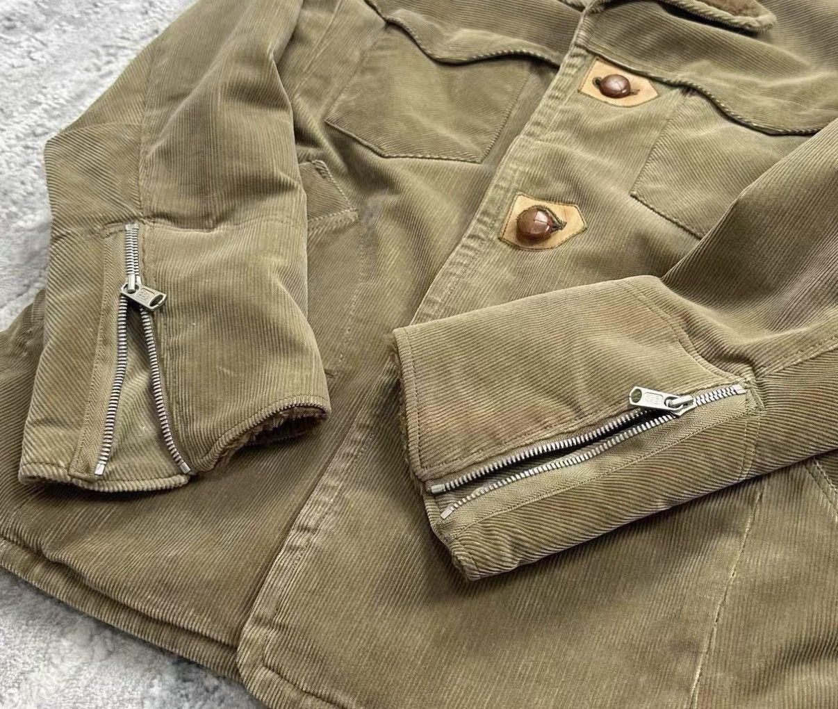 Nonnative NONNATIVE WINDSTOPPER 2L Corduroy Vintage Hunting Jacket J16 Size US XS / EU 42 / 0 - 5 Thumbnail