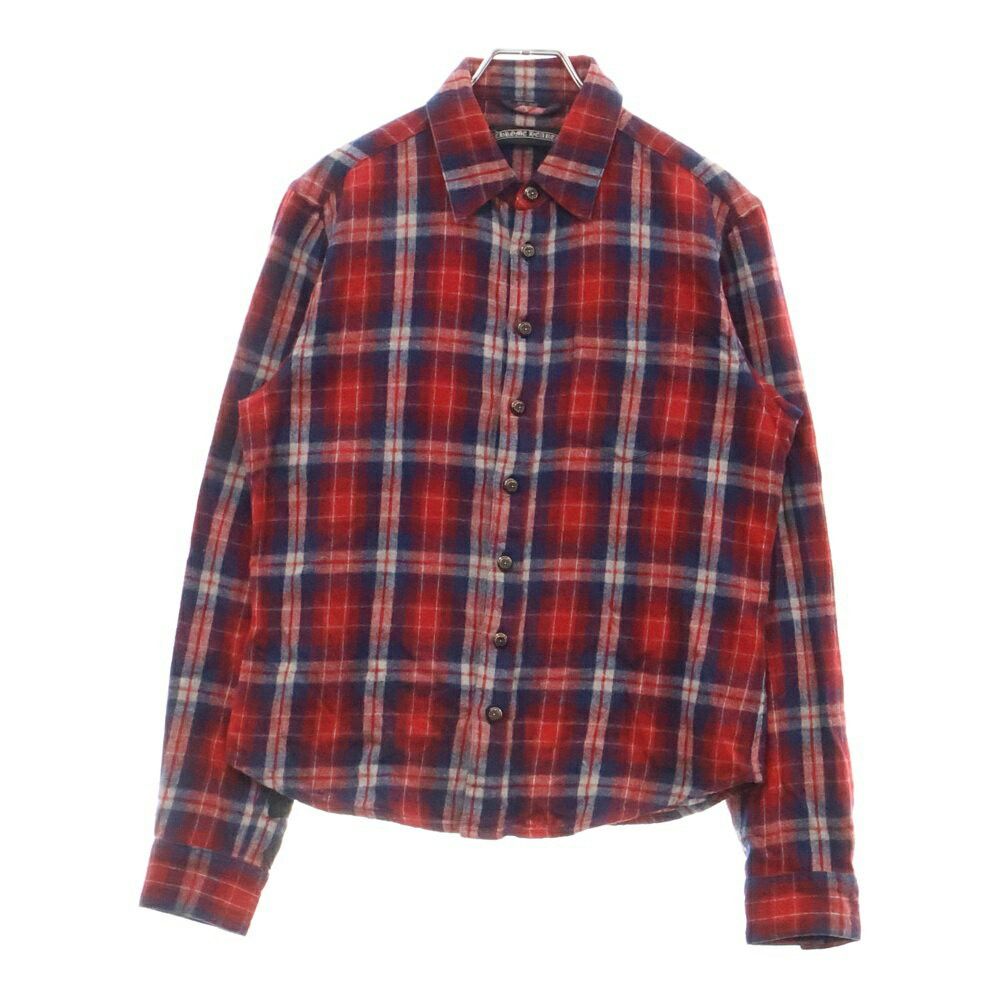 トップス Chrome Hearts Looseends LS Check Shirt Chrome Hearts LOOSEENDS LS CHECK Loose End Long Sleeve Shirt