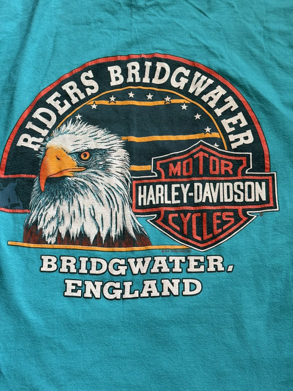 Harley Davidson Harley Davidson 1992 vintage biker t-shirt Size US L / EU 52-54 / 3 - 10 Thumbnail