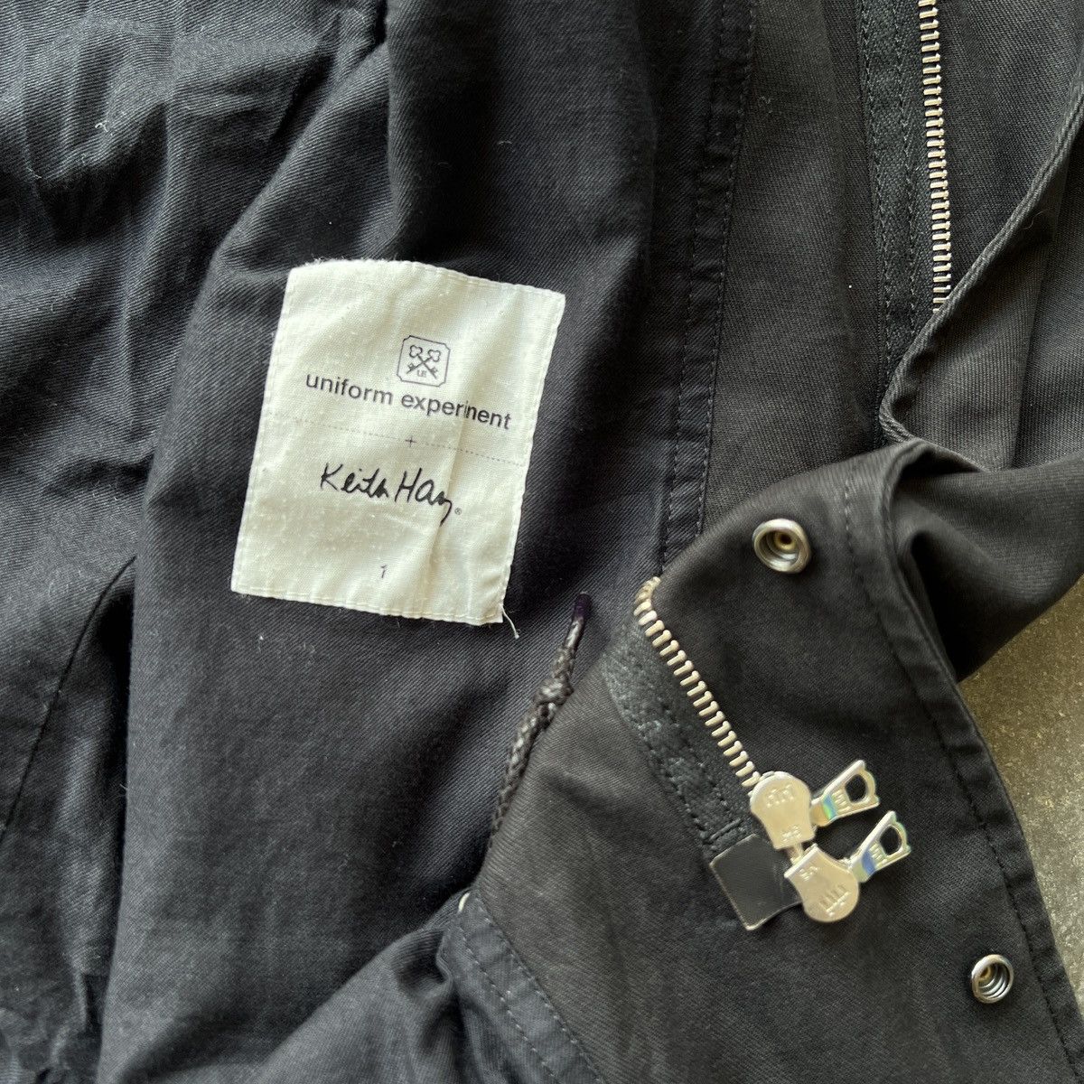 uniform experiment Rare Uniform Experiment x Keith Haring Field Military Jacket Size US S / EU 44-46 / 1 - 13 Thumbnail