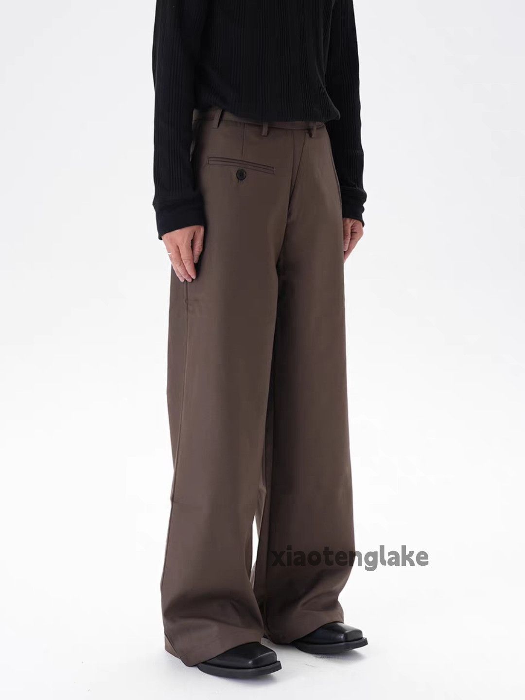 Vintage xtl utility punk yuppie grunge loose baggy flared pants Size US 26 / EU 42 - 3 Thumbnail