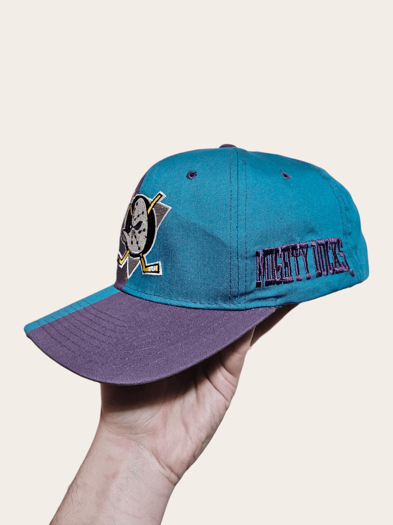 Starter Mighty Ducks Starter 90's Hat Size ONE SIZE - 3 Thumbnail