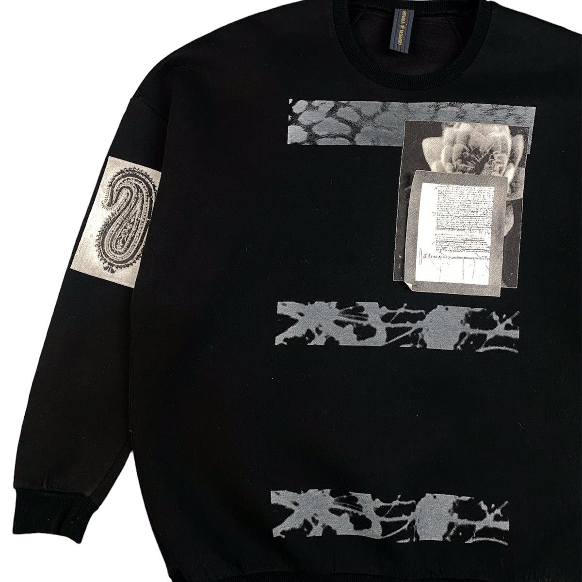 Maison MIHARA YASUHIRO Miharayasuhiro Graphic Patch Sweater Size US S / EU 44-46 / 1 - 2 Thumbnail