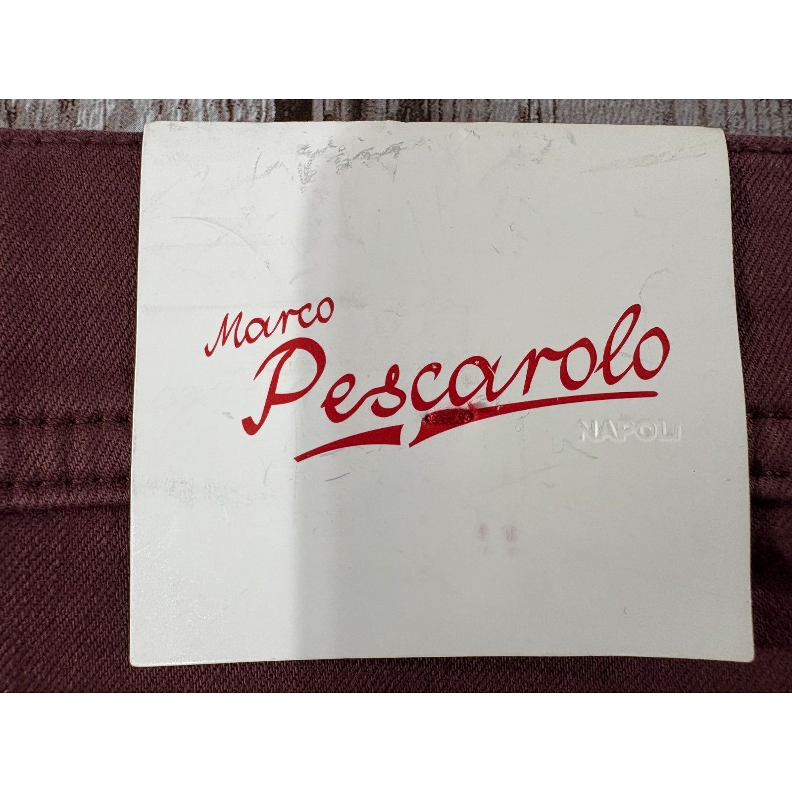 Marco Pescarolo Marco Pescarolo Napoli Nerano M18 5-Pocket Chino Pants sz EU Size US 35 - 5 Thumbnail