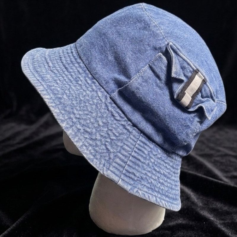 Other Blue Denim Bucket Hat Size ONE SIZE - 3 Thumbnail