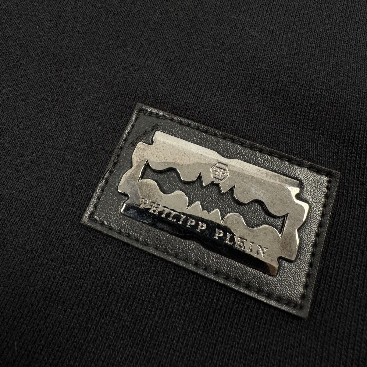 Philipp Plein Philipp Plein Faux Leather Crewneck Sweatshirt Size US M / EU 48-50 / 2 - 10 Thumbnail
