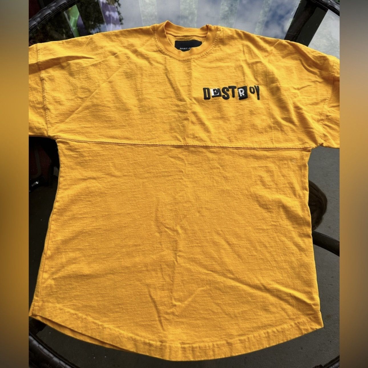 Other Spirit Jersey Destroy Rockefeller Long Sleeve in Yellow XS Size US XS / EU 42 / 0 - 13 Thumbnail