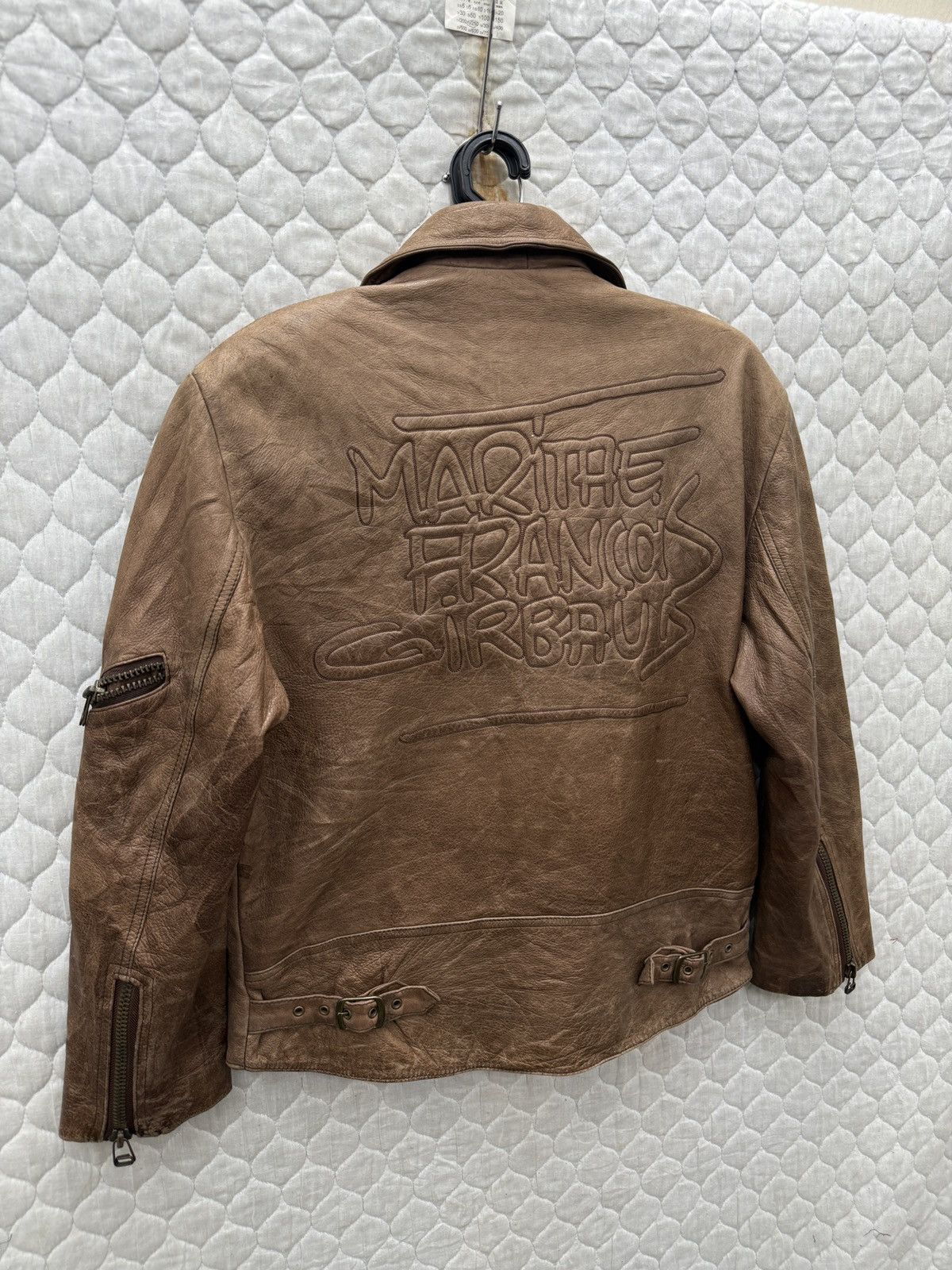 Marithe + Francois Girbaud 🔥🔥🔥ARCHIVE MARITHE FRANCOIS GIRBAUD LEATHER BIKER JACKET Size US M / EU 48-50 / 2 - 5 Thumbnail