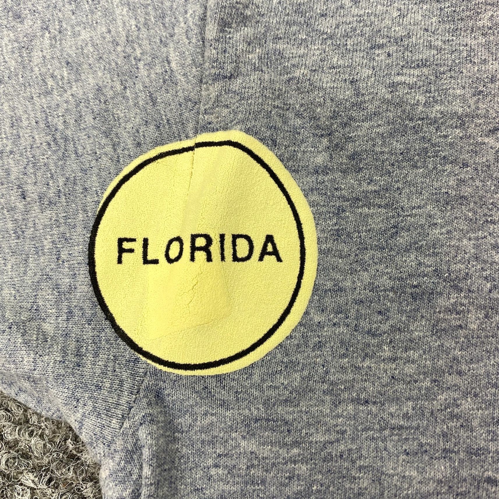 Converse VINTAGE Converse All Star Shirt Mens XL Gray T-Shirt Crew Neck Short Sleeve Graphic Print Florida Travel 2001 Y2K USA Mens Size US XL / EU 56 / 4 - 3 Thumbnail