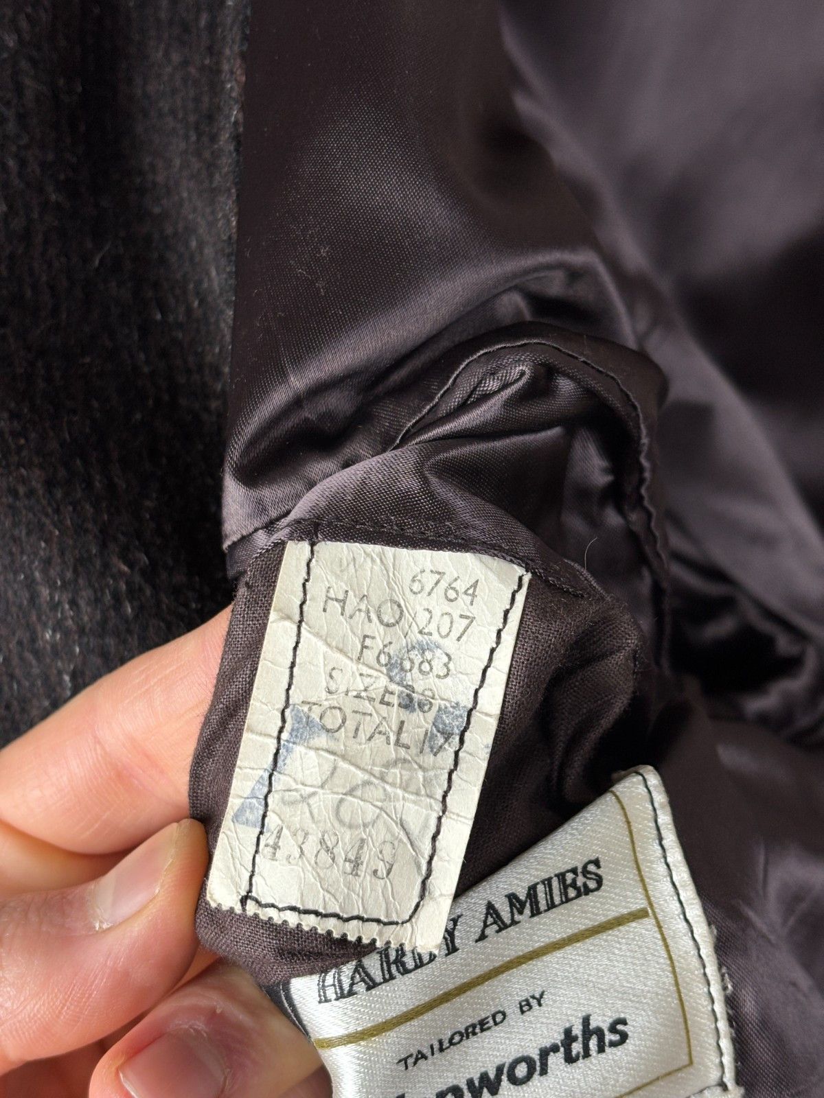 Hardy Amies Vintage Hardy Amies 60-70s Hepworths Yarrowvale Wool Coat Size US S / EU 44-46 / 1 - 15 Thumbnail